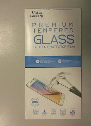 Захисне скло premium tempered glass для samsung j5