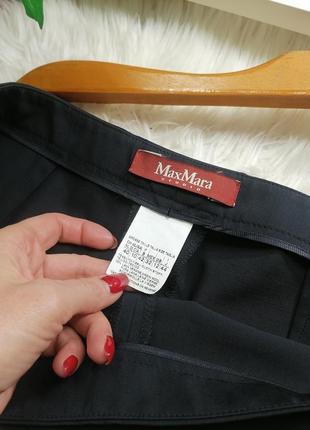 Класичні штани з тонкої вовни 100% шерсть max mara,2 фото