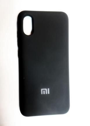 Силікон silicone case xiaomi mi8 pro black