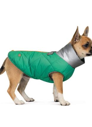 Жилет для собак pet fashion luka зелений розмір m2 фото