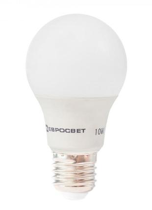 Лампа світлодіодна 10w 220v 1000lm 4200к е27 60х108mm груша [0...