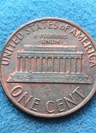 Монета сша 1 цент, 1978 года, без отметки монетного двора5 фото