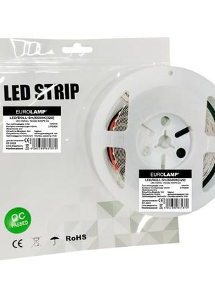 Led стрічка cob 320 діодів 10w 24v 1000lm 6500k [4262380661370...