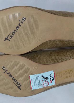 Туфлі лодочки замш tamaris розмір 41, туфли3 фото
