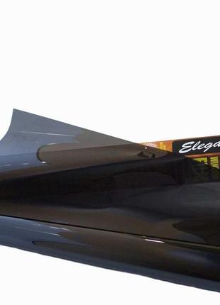 Тонировочная пленка elegant plus 0.5x3м dark black src 23 мкм с антицарапным покрытием  elegant