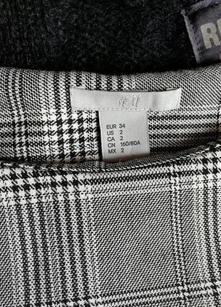 H&m платье в клетку. 3