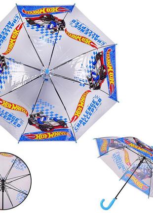 Дитяча парасолька hot wheels pl8206 (60шт) прозора, р-р трости...