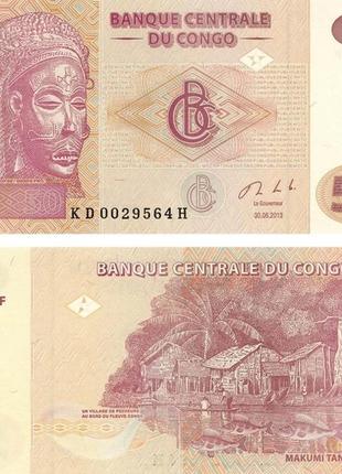Бона др конго, 50 франков, 2013 года1 фото