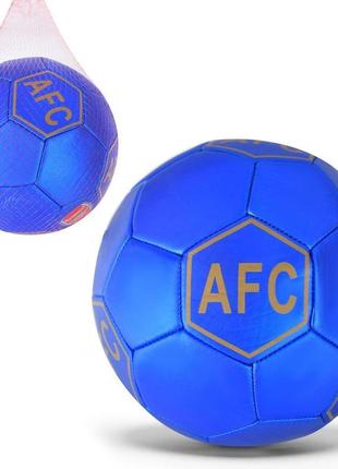 М'яч футбольний fb2258 (30 шт) №5, pu, 420 г, 1 колір, сітка +...