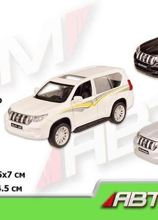 Машина металева автопром 4327, 1: 42 land cruiser prado, 3 кол...