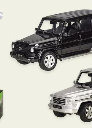 Машина метал 24012w (24шт/4) "welly" 1:24 mercedes-benz g-clas...