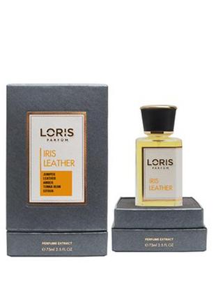 Нішевий парфум iris leather loris parfum 75 мл