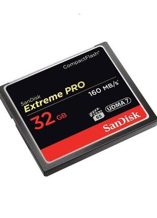 Карта пам'яті sandisk compactflash extreme pro 32gb