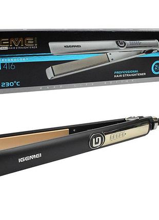 Професійна плойка вирівнювач для волосся gemei gm-416
