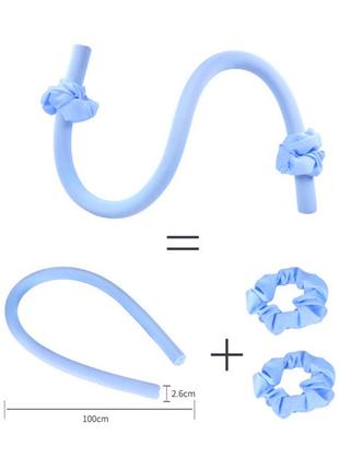 Мягкие бигуди для холодной завивки волос и создания локонов, валик для накрутки