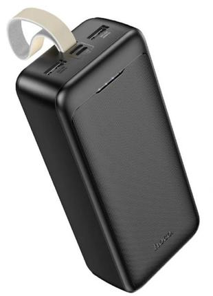 Зовнішній акумулятор power bank hoco j111b 30000mah батарея зар...