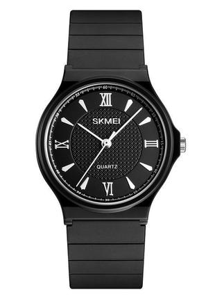 Класичний жіночий годинник skmei 1422 (чорний)