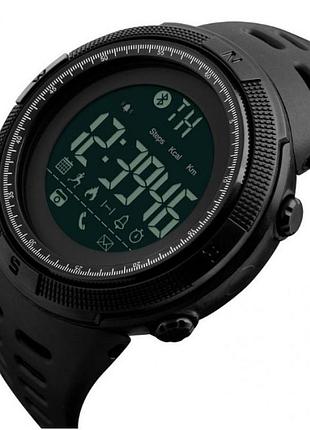 Розумний наручний годинник skmei 1250 smart clever (чорний)