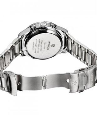 Годинник чоловічий наручний weide standart silver2 фото