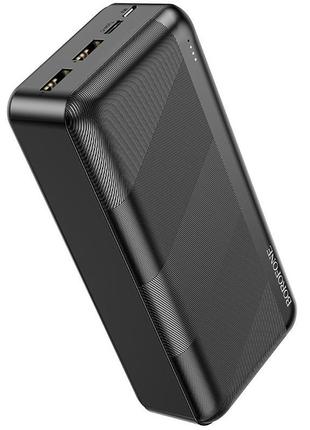 Павербанк повербанк 30000mah borofone bj27b |2usb/type-c| чорний