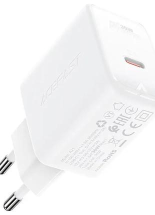 Зарядний пристрій із швидкою зарядкою acefast a21 30w gan |typ...