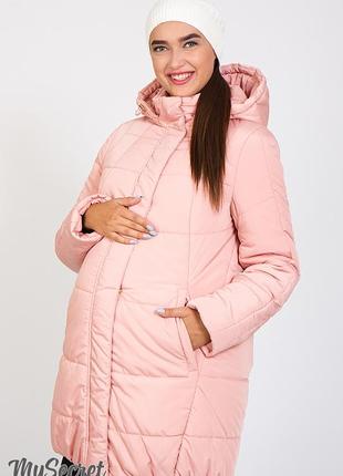 Стильна зимова куртка для вагітних2 фото