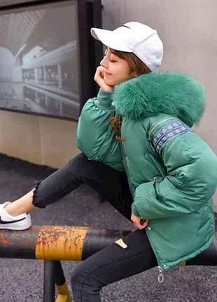Куртка жіноча арт.922 зелений р.xl тм adel