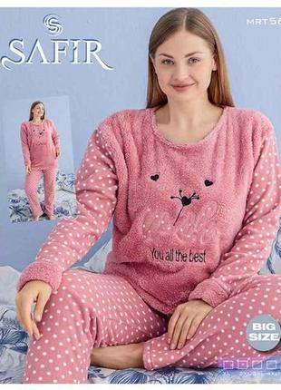 Піжама тепла жін батал арт.0510 р.2xl тм pija port