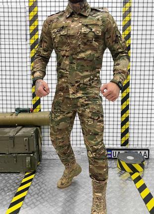 Тактичний чоловічий костюм (форма) f-16 (мультикам) s1 фото
