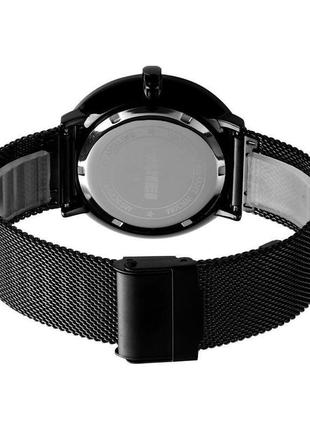 Чоловічий наручний годинник skmei 9185 blue design3 фото
