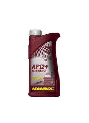 Концентрат червоний longlife antifreeze af12 (red) 1л тм mannol