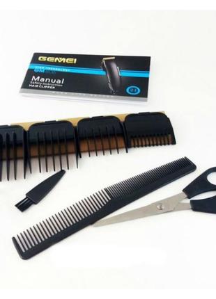 Професійна машинка для стрижки волосся gemei gm 8064 фото