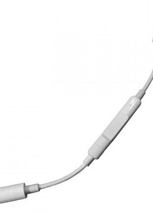 Перехідник адаптер lightning to aux (3.5mm) wuw x87 білий