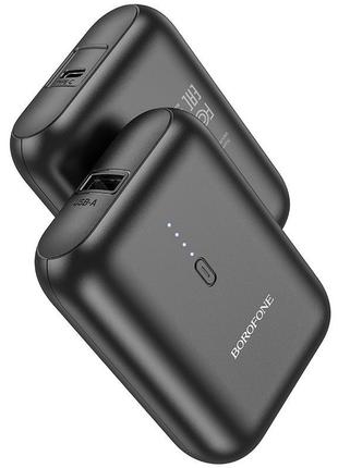 Павербанк повербанк 5000mah borofone bj31 usb/type-c, 22.5w| ч...