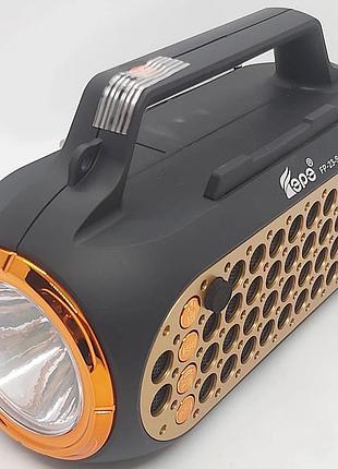 Мультимедійна колонка радіоприймач fepe fp-23-s bluetooth із с...