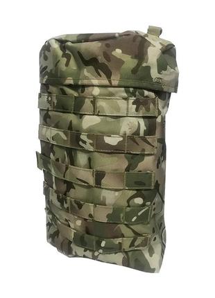 Тактична бічна сумка для рюкзака plce kombat tactical (мультикам)