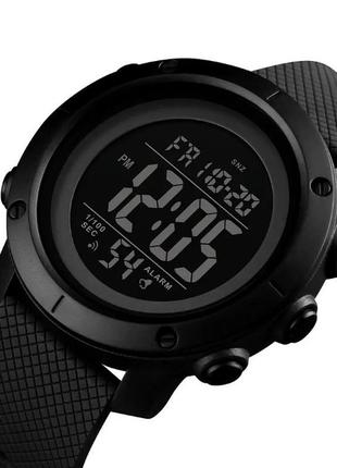 Чоловічий спортивний годинник skmei 1426 чорний2 фото