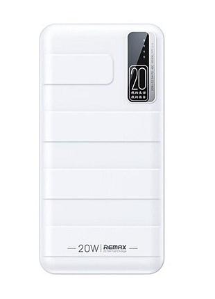 Зовнішній акумулятор remax noah series 20w+22.5w pd+qc fast ch...