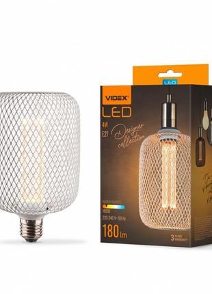 Led лампа videx filament dwmc100162 4w e27 1800k white chainma...