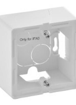 Коробка для накладного монтажу 1 пост 754191 біла legrand vale...