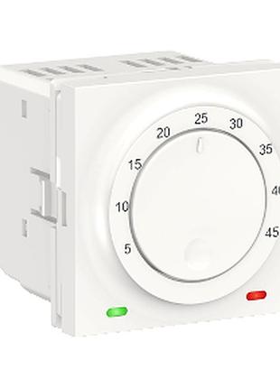 Термостат теплої підлоги 10а білий unica new nu350318