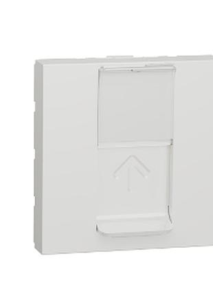 Розетка комп'ютерна rj45, одинарна категорія 5, stp, 2 модуля ...