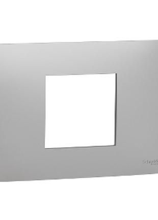 Рамка 2-модульна, алюміній unica new nu210230