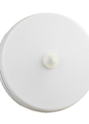 Світлодіодний світильник з датчиком 24 вт круглий 5000к ip40 s...