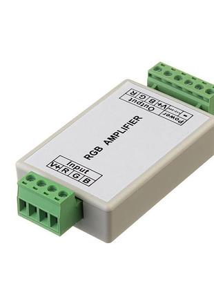 Led підсилювач світлодіодний rgb 12а-144вт (пластик)