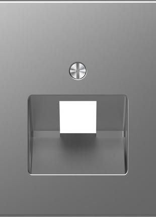 Накладка комп'ютерної розетки 1хrj45 merten d-life mtn4521-603...
