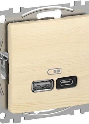 Usb роз a+c 3a 45вт бер sedna elements