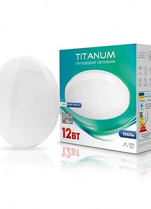 Led світильник настінно-стельовий titanum 12w 5000k зоряне небо