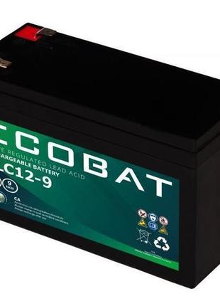 Акумулятор ecobat elc12-9 agm