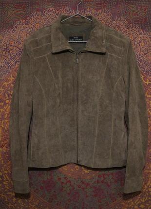 Куртка пиджак натуральная замша